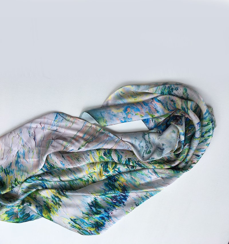 Water scarves - ผ้าพันคอ - ผ้าไหม 