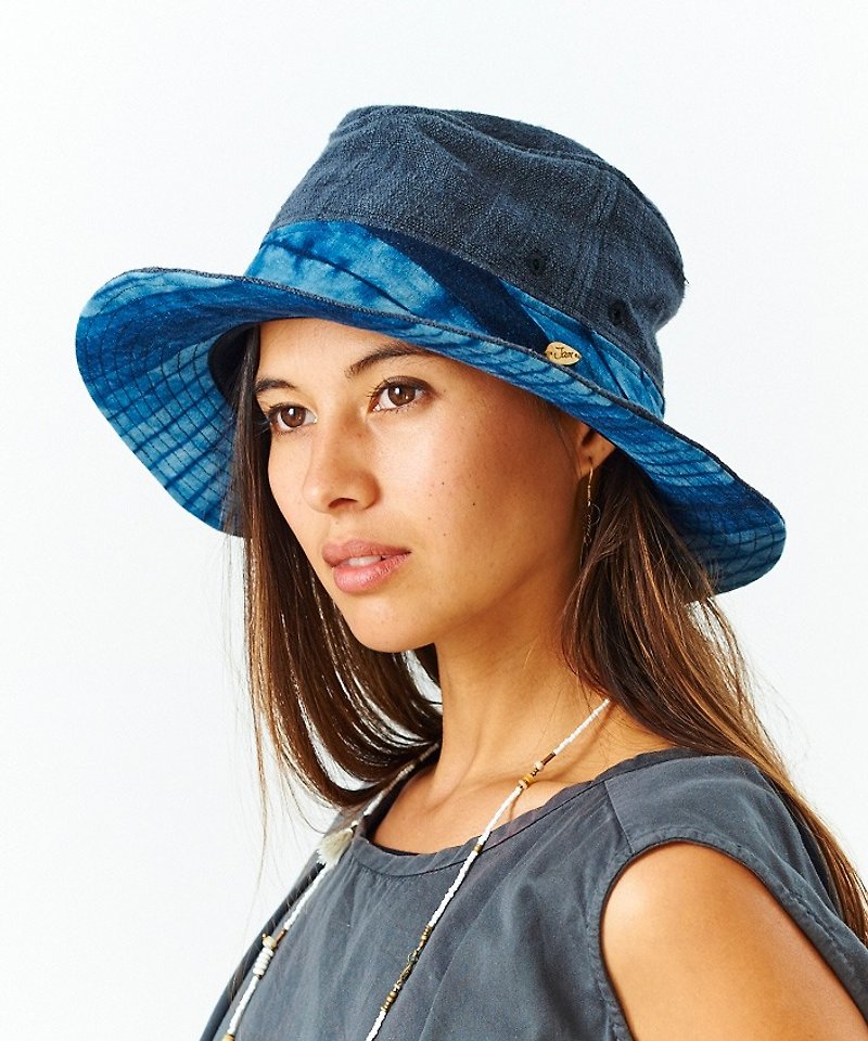 Snufkin - 帽子 - 棉．麻 藍色