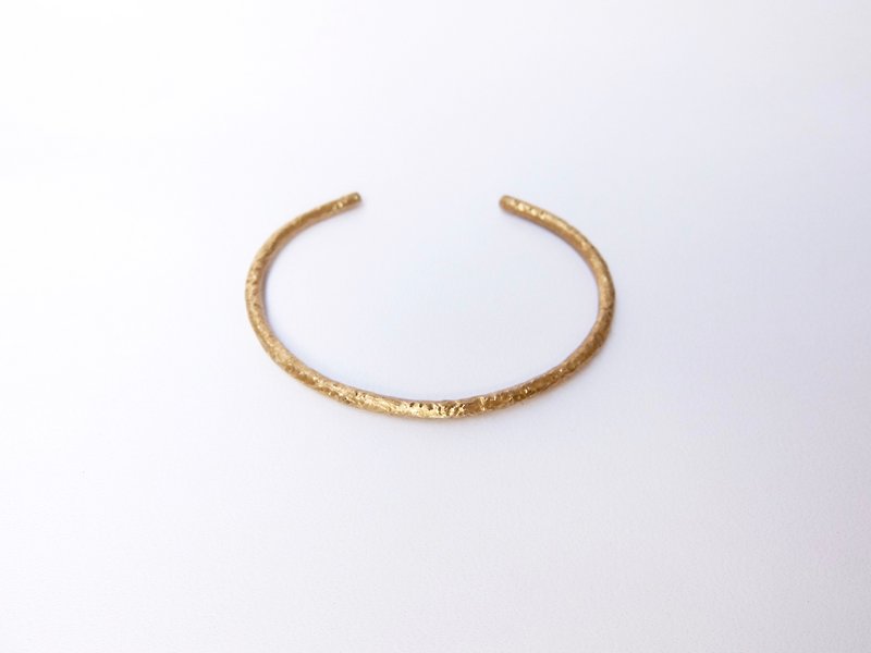 Natural Bronze brass bracelet - Bracelets - Other Metals Gold