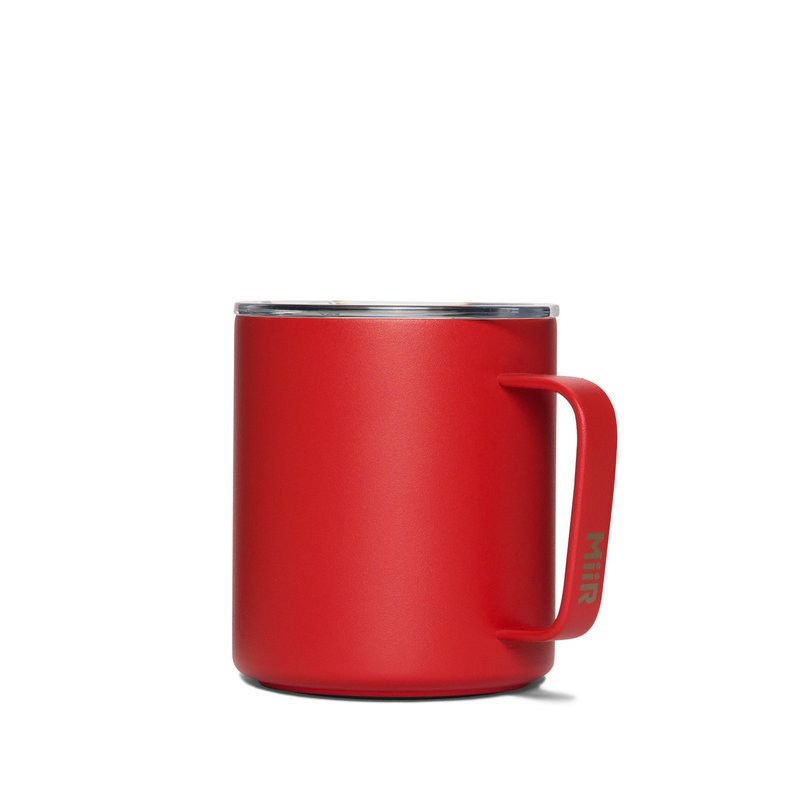 MiiR Vacuum-Insulated (stays hot/cold) Camp Cup 12oz/354ml Canyon Red - กระบอกน้ำร้อน - สแตนเลส สีแดง