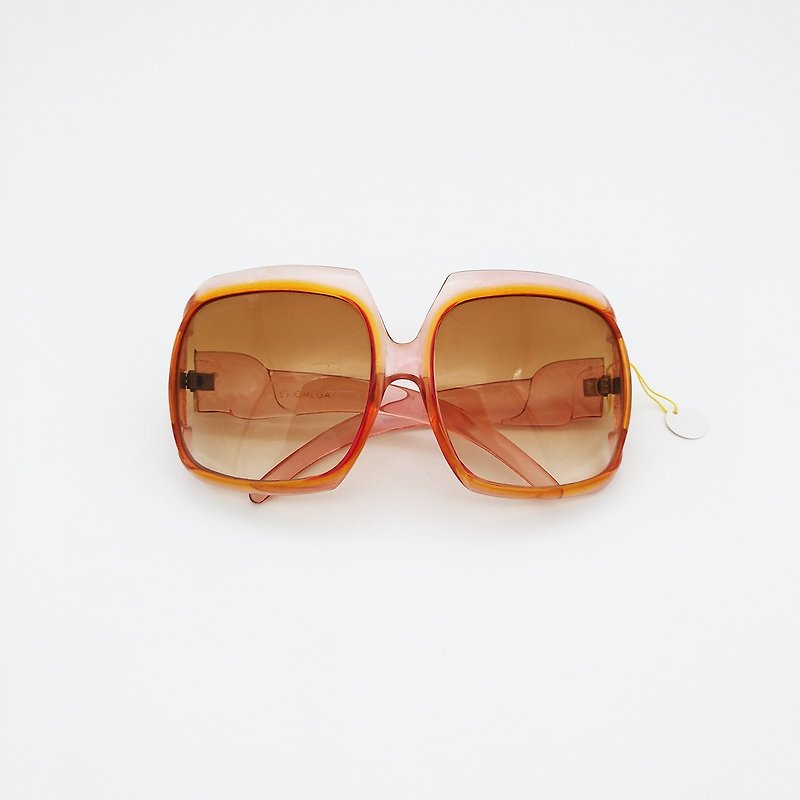 90 years retro big frame sunglasses 13 - กรอบแว่นตา - วัสดุอื่นๆ สีทอง