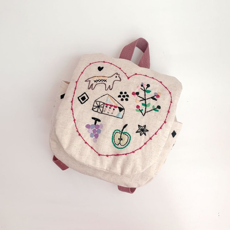 Baby rucksack - Backpacks & Bags - Cotton & Hemp Pink