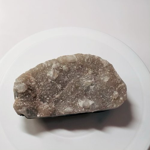 Amelia Jewelry Crystal Corner 隅石丨印度砂糖鑽石共生魚眼石263丨淨化丨療癒水