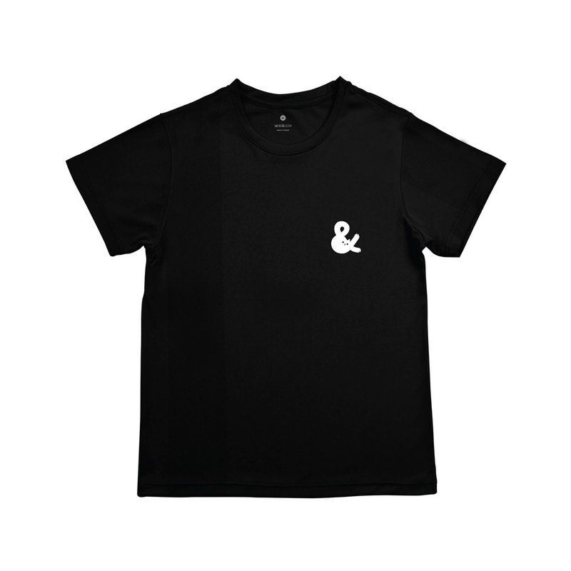 BREATHABLE T-SHIRT - Cat in marks_ Little Ampersand - Unisex Hoodies & T-Shirts - Polyester Multicolor