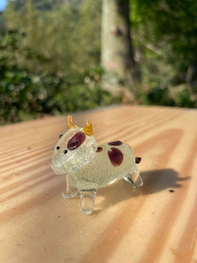 ルミナスゾディアックブルクリスタルガラス - 置物 - ガラス 