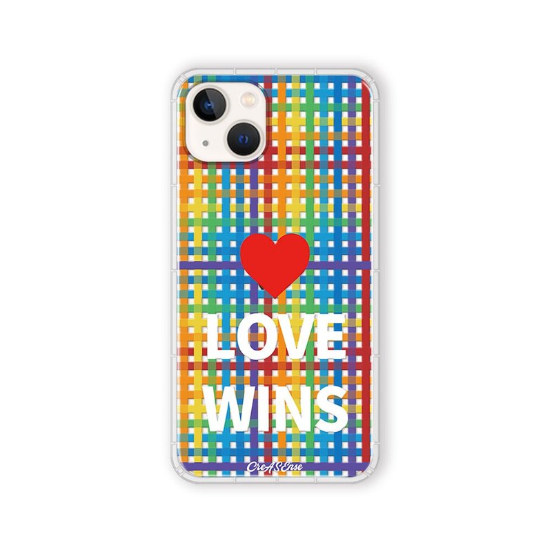 LOVE WINS  平權彩虹系列手機殼 CSBD04 - 手機殼/手機套 - 矽膠 多色