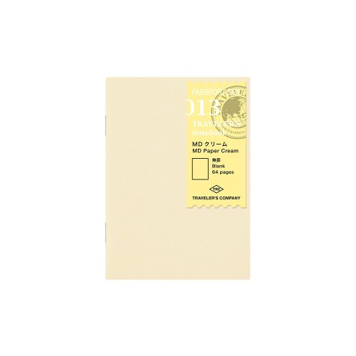 TRAVELER’S COMPANY Traveler's Notebook PA 補充包 MD 奶油紙 013