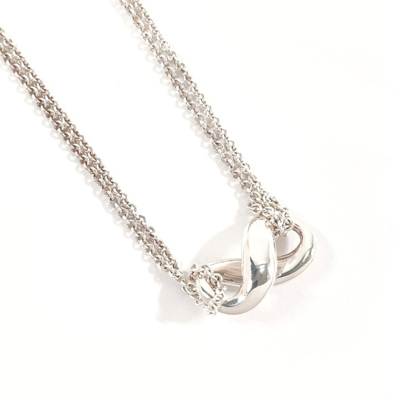 【日本直送 中古美品】ティファニー TIFFANY&Co. ネックレス インフィニティ シルバー925 アクセサリー 新品仕上げ済み ヴィンテージ - 項鍊 - 純銀 銀色
