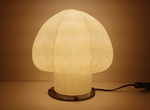 kutsurogu 蘑菇型檯燈燈罩日本紙燈罩