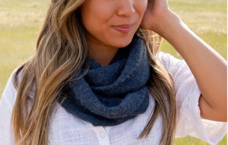 Earth Tree fair trade -- 100% alpaca plain scarf - Knit Scarves & Wraps - Other Materials 