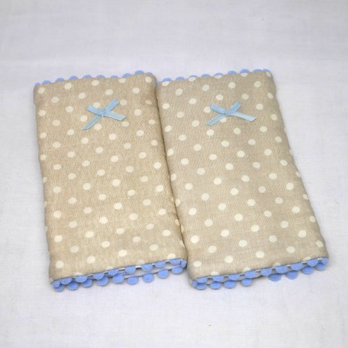 kawaii works Japanese Handmade 8-layer-gauze drool sucking pads