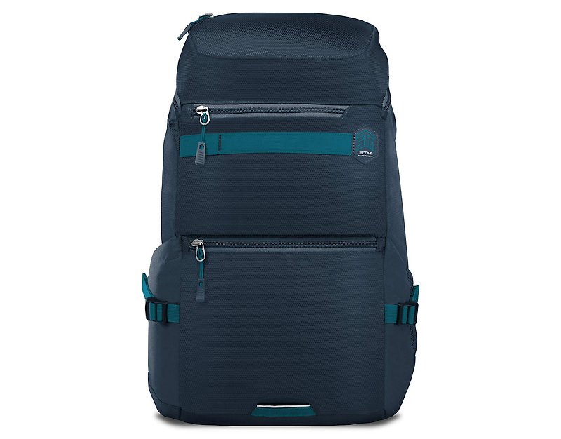 【STM】New Drifter Backpack 18L Three-Layer Laptop Backpack (Dark Blue) - Backpacks - Polyester Blue