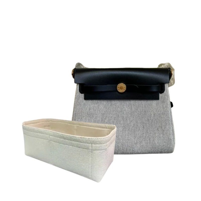 【香港製造】手製內袋 Bag Organizer Hermes Herbag Mini - 化妝包/收納袋 - 其他材質 多色