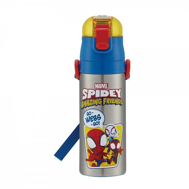 Japan Skater -Stainless Stainless Steel Drink Insulation Kettle (470ml) Spiderman Spidey - Other - Stainless Steel Multicolor