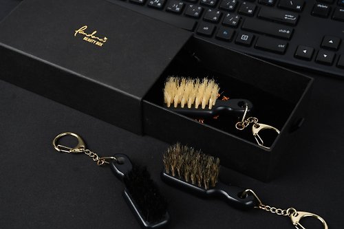 Pandora's Beauty Box 潘朵拉的美妝盒 小廢刷鑰匙圈組(黑3入) | 潘朵拉的美妝盒