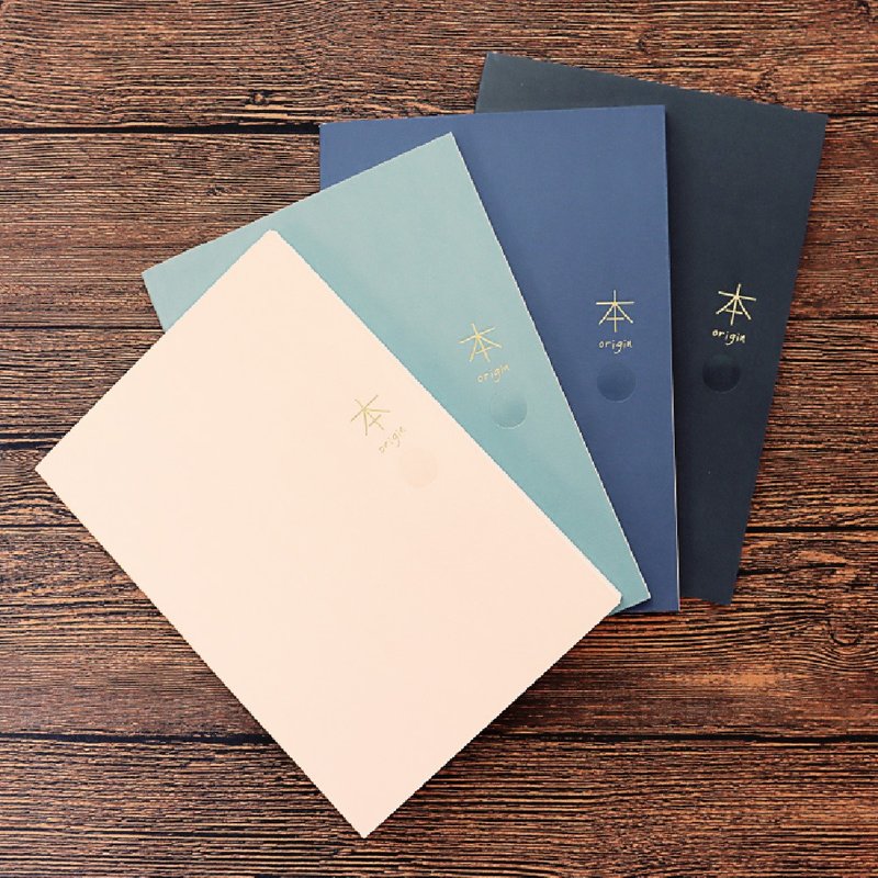 This series / 25K thickened blank fixed-page notes (4 colors) - Notebooks & Journals - Paper 