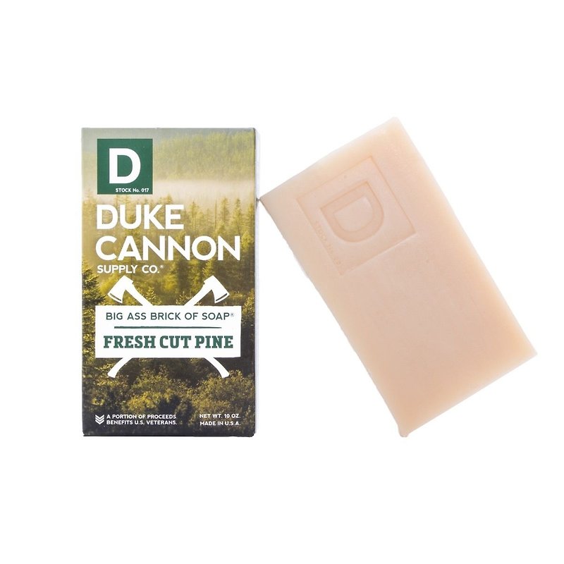 Duke Cannon BIG ASS Big Pine Soap - ครีมอาบน้ำ - พืช/ดอกไม้ 
