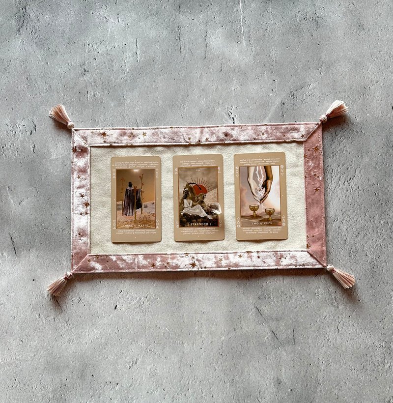 塔羅布　mini tarotmat , tarot cloth  Made in JAPAN - 桌布/桌巾/餐墊 - 其他人造纖維 