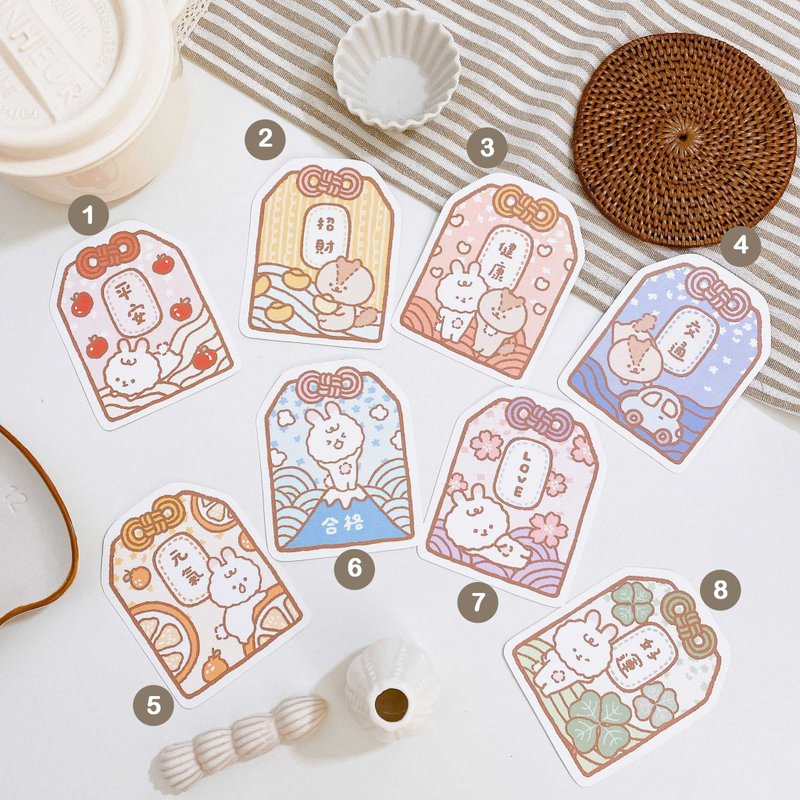 Soft Big Stickers Five Generations/8 Types/Waterproof Stickers - Stickers - Paper Multicolor