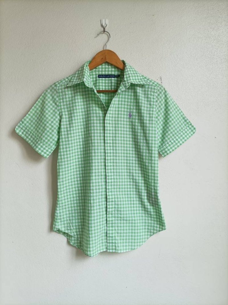Vintage Ralph Lauren shirt Size US 6 ( S-M ) - 女上衣/長袖上衣 - 棉．麻 