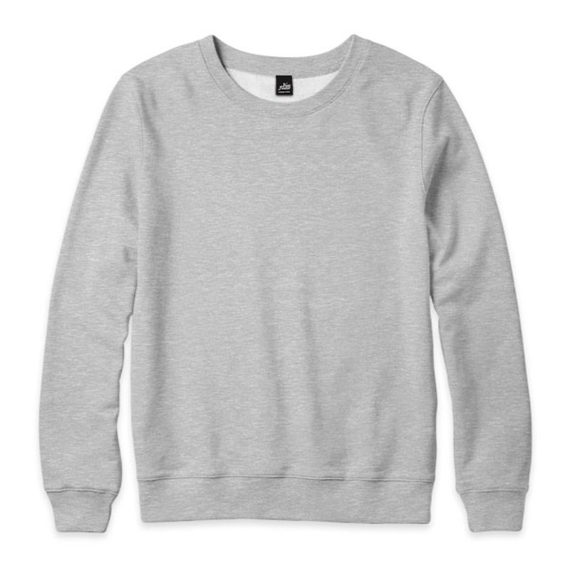University of plain long-sleeved T-shirt - dark gray Linen - Men's T-Shirts & Tops - Cotton & Hemp Gray