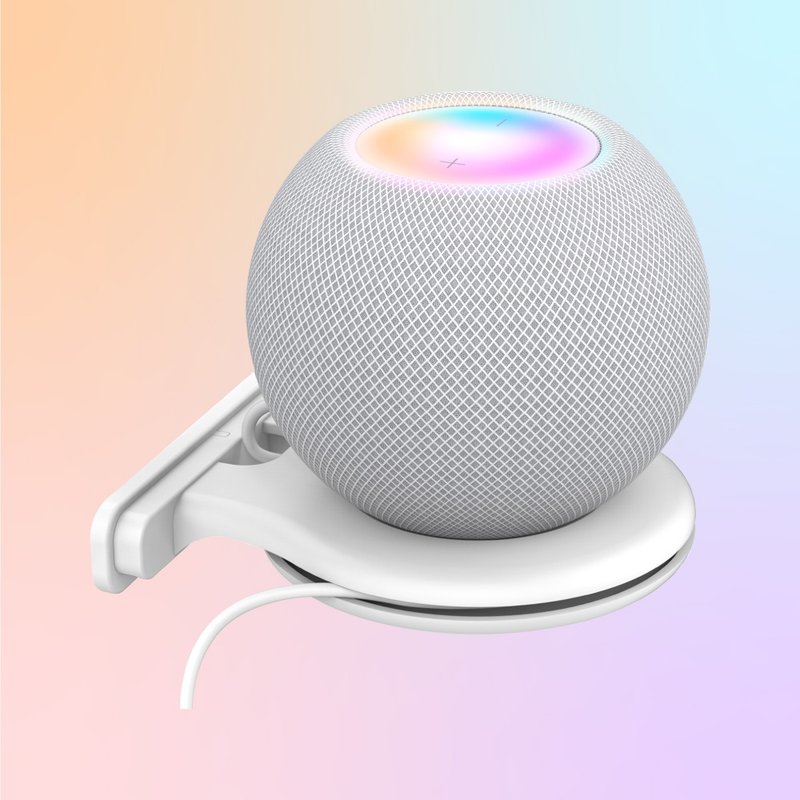 HomePod mini 壁掛式ABS支架底座 - 科技小物 - 塑膠 白色