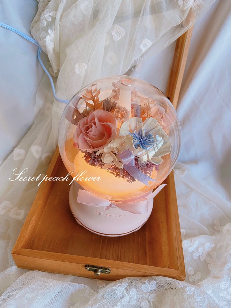 Eternal Flower Bluetooth Speaker + Night Light + Diffuser Humidifier 3in1 Eternal Flower Diffuser - Dried Flowers & Bouquets - Plants & Flowers 