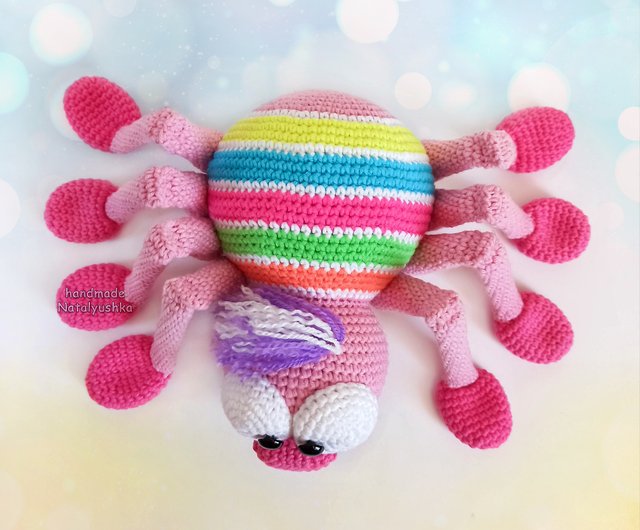 Pink spider hot sale toy