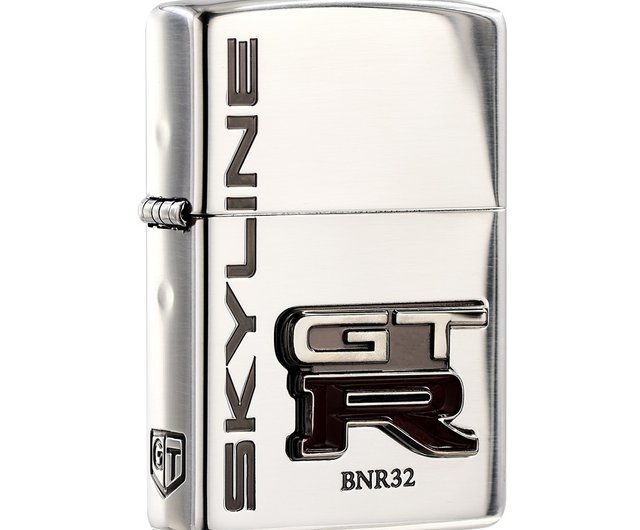 ZIPPO公式旗艦店】GT-Rロゴバッジ(シルバー) 防風ライター ZA-5-206A