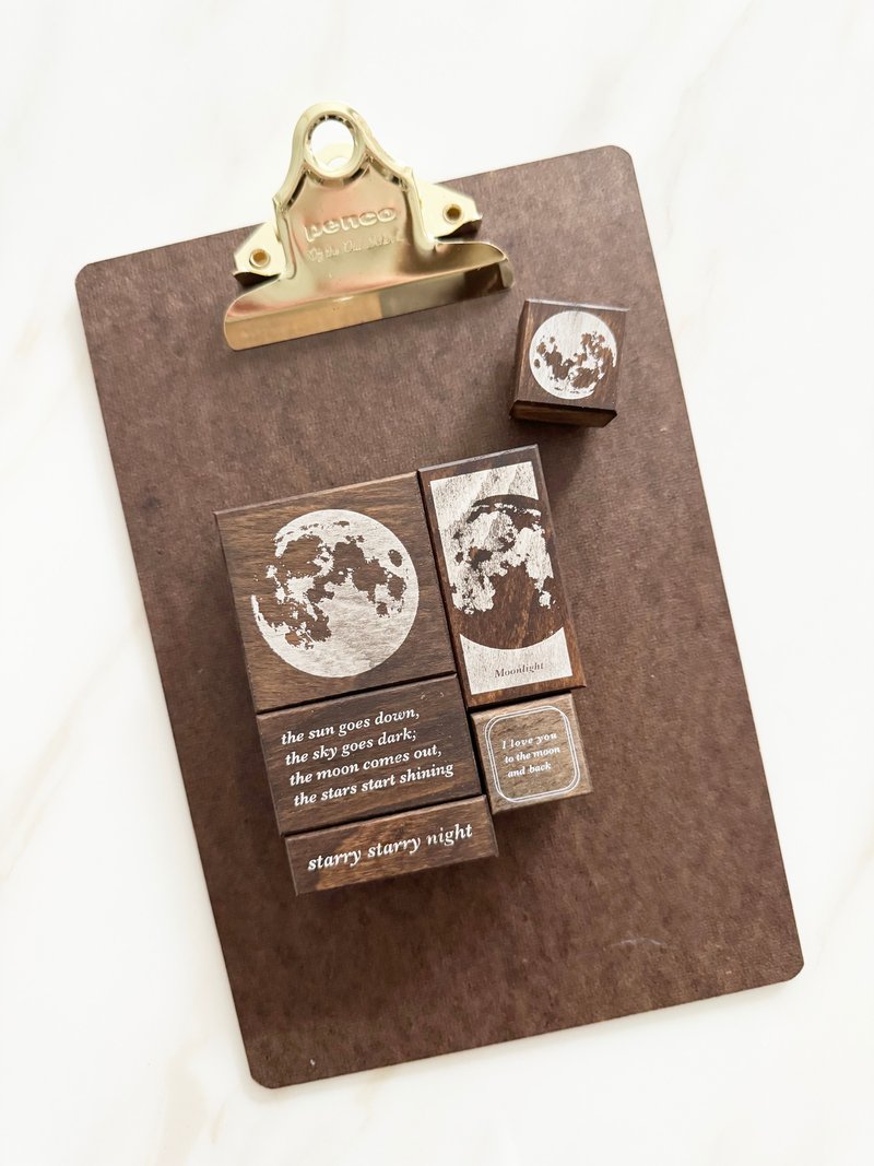 Moonlight series Rubber stamp - Stamps & Stamp Pads - Rubber 