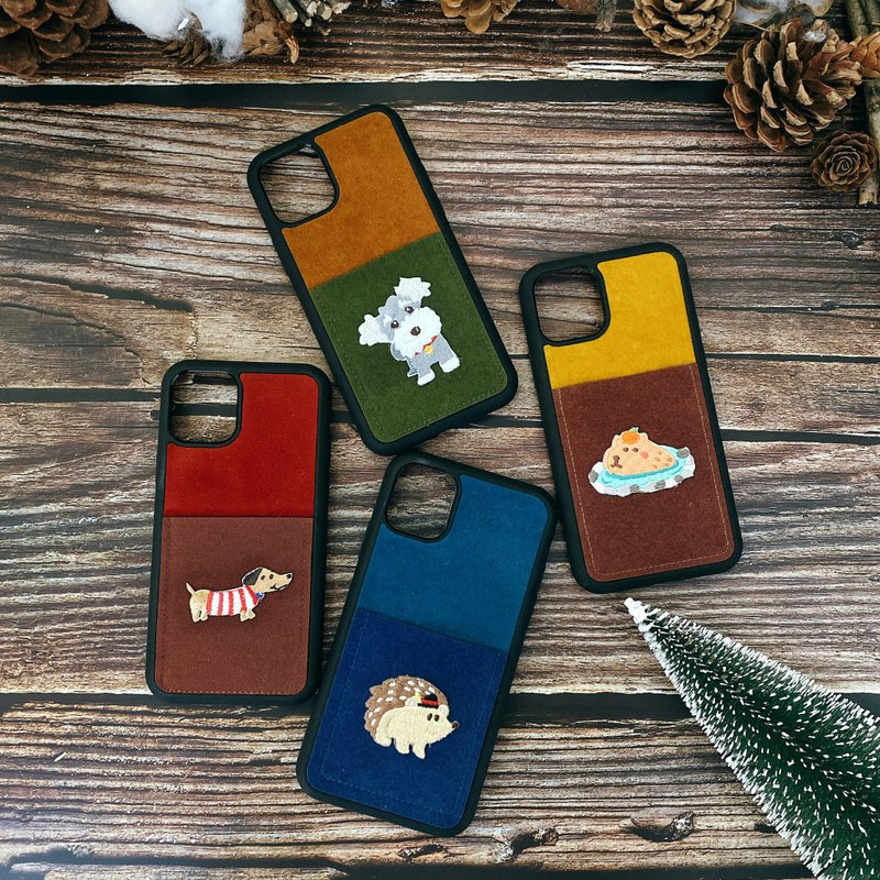 【選圖客製】iphone11刺繡手機殼 | Littdlework - 手機殼/手機套 - 繡線 多色