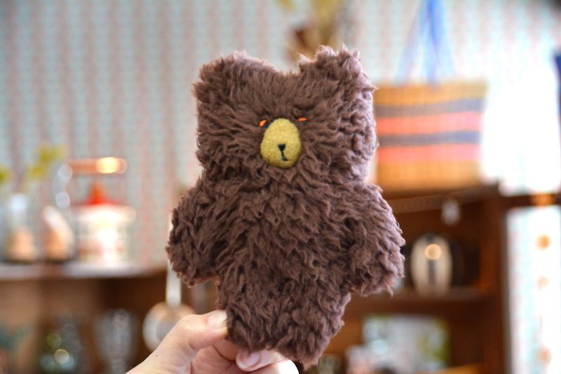 其他材質 玩偶/公仔 咖啡色 - Plush bear brown
