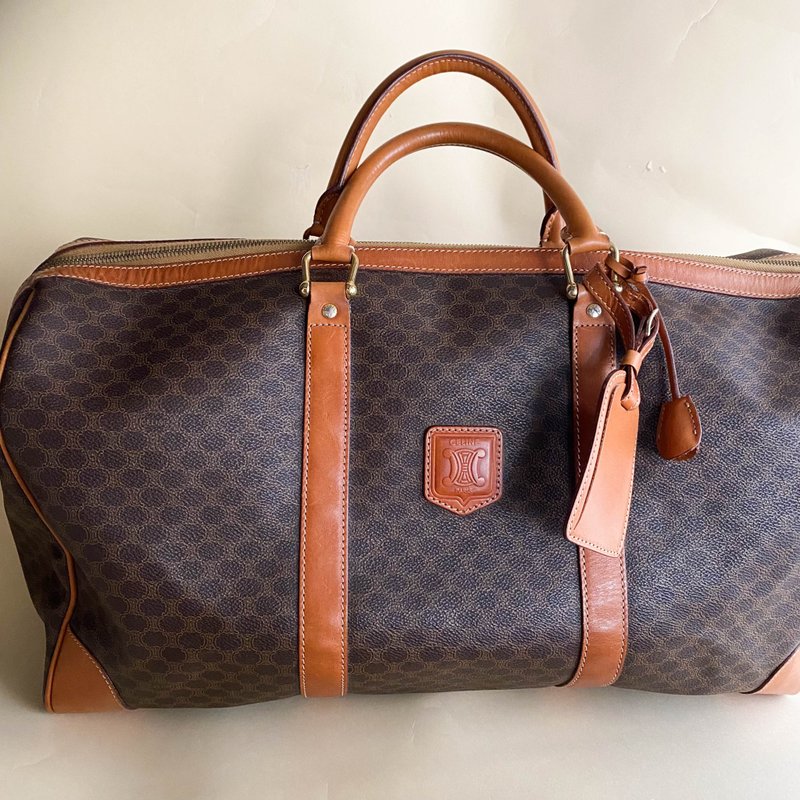 Second-hand bag Celine│Brown Presbyopia│Luggage Bag│Luggage Bag│Luggage Bag - กระเป๋าเดินทาง/ผ้าคลุม - หนังแท้ สีนำ้ตาล