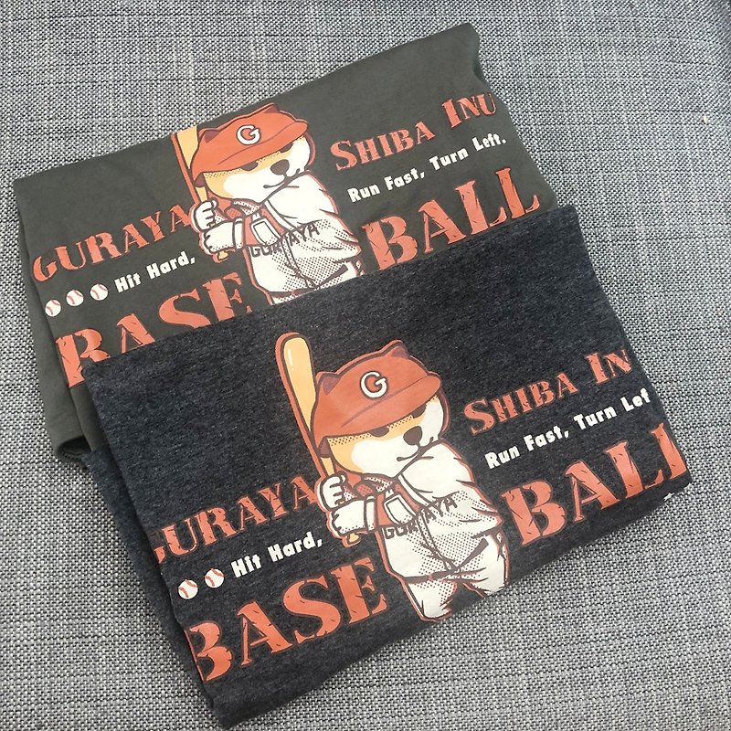 Warehouse Baseball A Chai T-Shirt Shiba Inu Peripherals