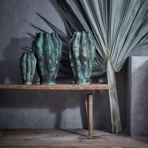 Baker Living貝克生活選物 手工陶藝花瓶(XL)【L'Objet】