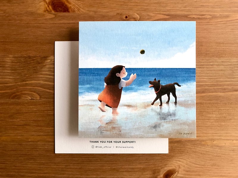 My All Time Favourite / Doggy Postcard - Cards & Postcards - Paper Multicolor