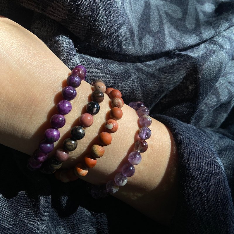 Natural mineral bracelet - Bracelets - Crystal 