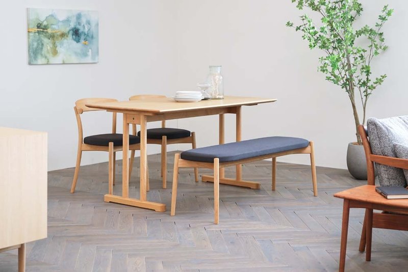 旭川家具 匠工藝 FAWN 長椅 - 椅子/沙發 - 木頭 咖啡色