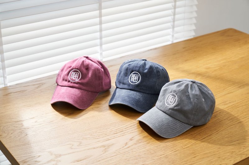 Four Foods and Five Breakfast Shop-Sleepy-Electric embroidered old hat in seven colors - Hats & Caps - Cotton & Hemp 