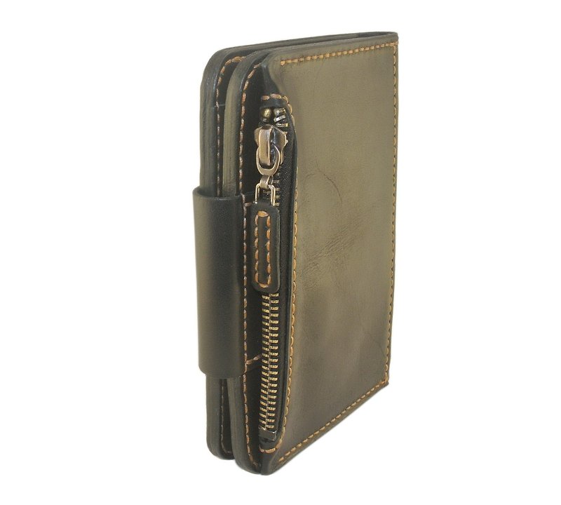 Leather men's wallet pattern with passport pocket, digital pdf file, card holder - Other - Other Materials 