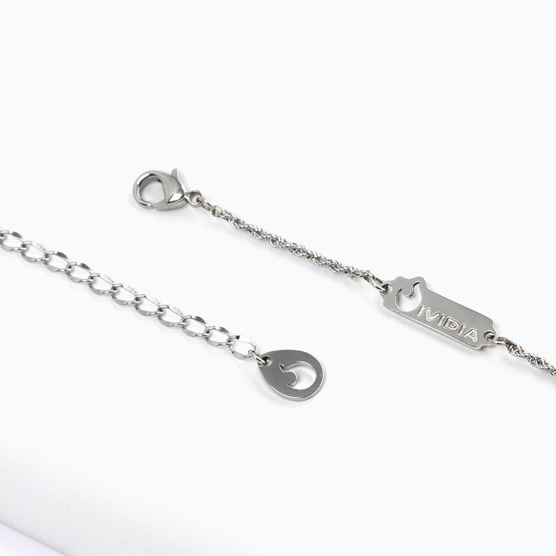 S092ステンレスプレミアムネックレス オリジナルカラー 低刺激性 台湾製 - ネックレス - ステンレススチール シルバー