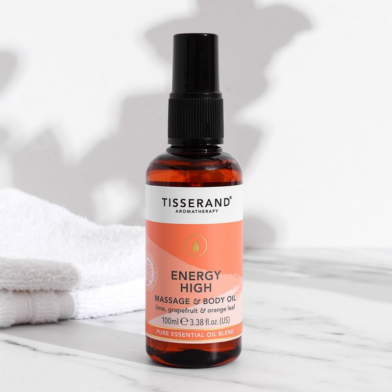 【英國原裝進口】活力再現按摩精油ENERGY HIGH MASSAGE&BODY OIL - 身體乳/按摩油 - 精油 