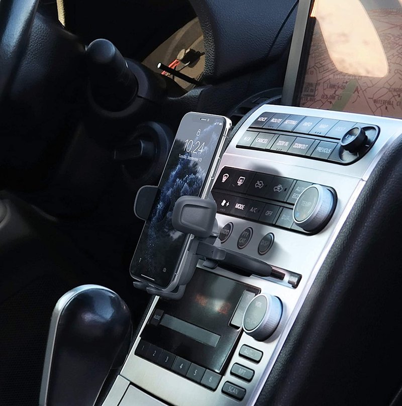 US iOttie Easy One Touch 5 one-button locking car phone holder CD slot - เคส/ซองมือถือ - พลาสติก 