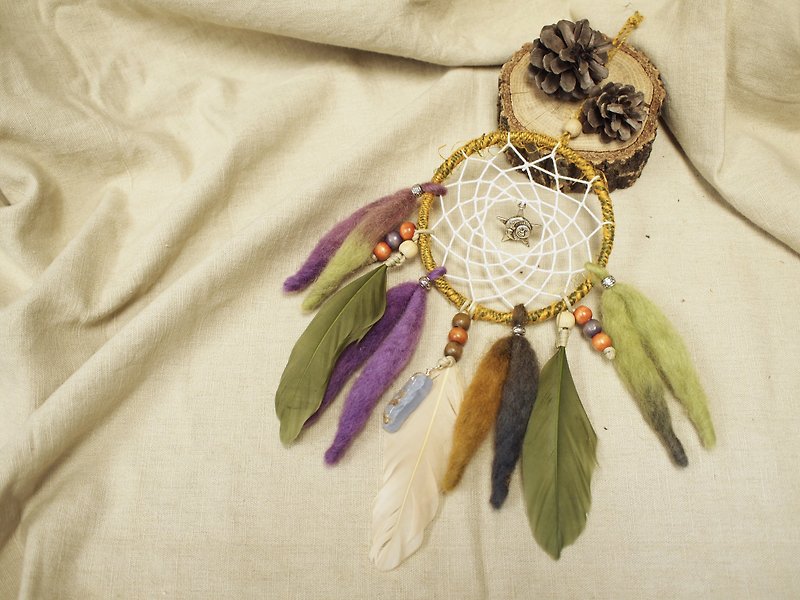 handmade Dreamcatcher ~ Valentine's Day gift birthday present Christmas gifts Indian. - Items for Display - Other Materials Yellow