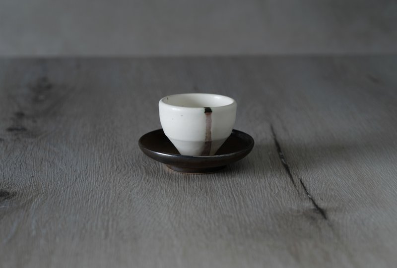 鎏金_杯碟組 - 茶壺/茶杯/茶具 - 瓷 白色