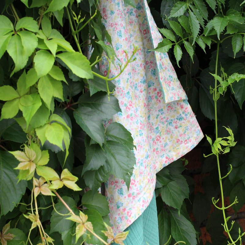 flower baby gauze blanket (baby shower gift) 新生兒 出産祝い, 布  ブランケッ Made in korea - 嬰兒床/床圍/寢具 - 棉．麻 多色