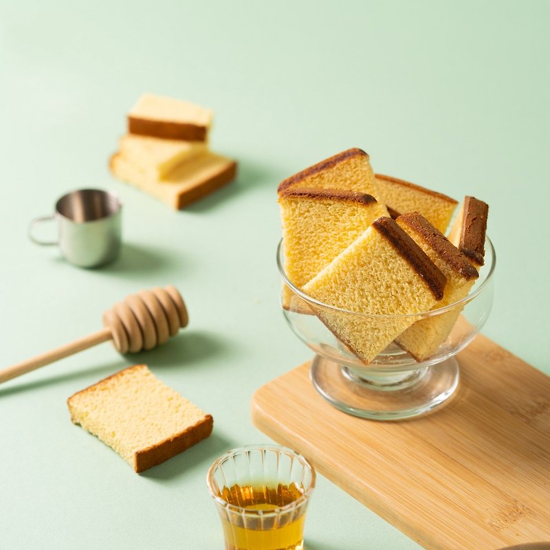 【Ichinogo】Honey cake shortbread (6 pieces) - Handmade Cookies - Fresh Ingredients Orange