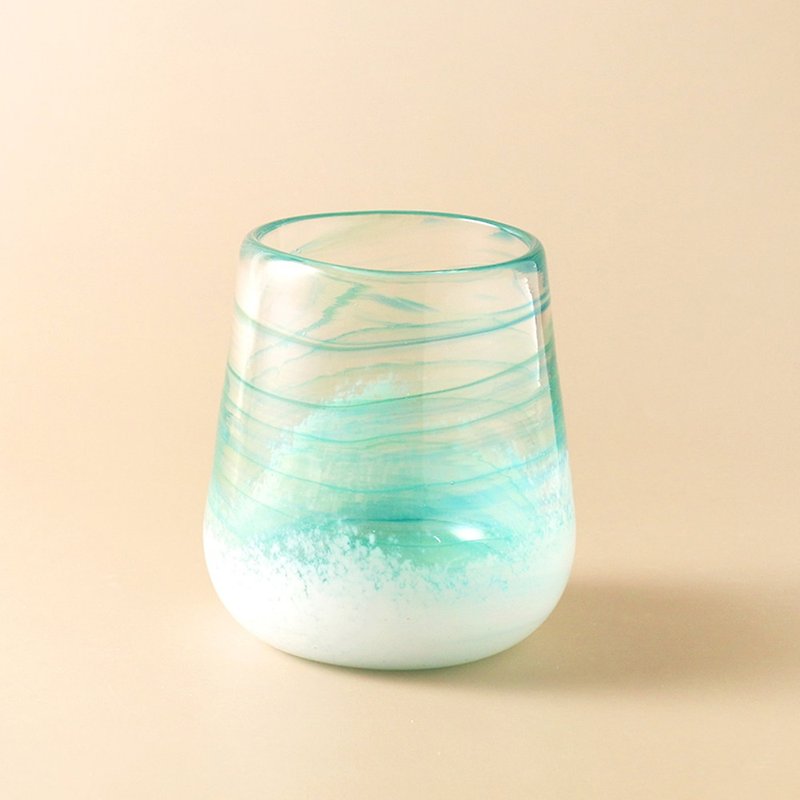 クラウドミストシリーズ グラス | シャンラン - リング - ガラス グリーン