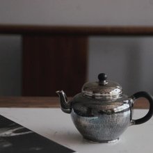 【流】銀製品 銀張箱 重量722g JH588 尚幀品足銀一張打銀壺純手工1100cc 尚幀品手工銀壺｜茶壺⁄茶杯⁄茶具