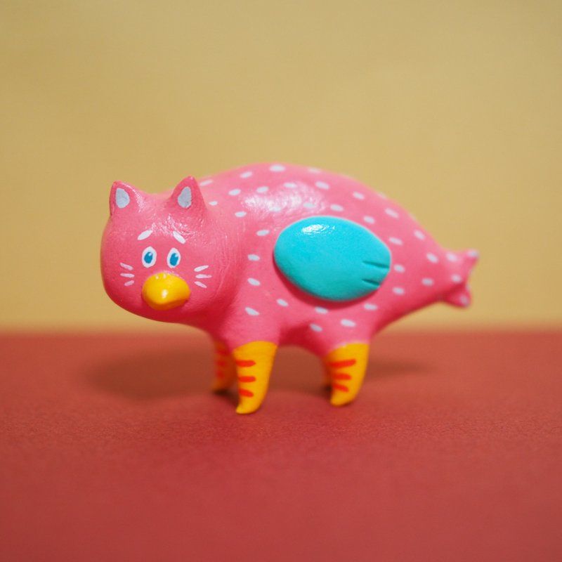 Catbirdfish - 公仔/玩偶 - 黏土 藍色